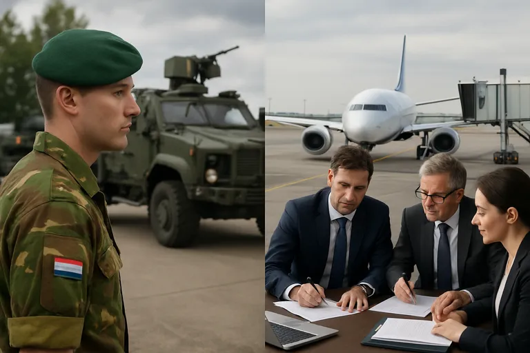 Defensie- en schiphol-aanbestedingen: kansen en uitdagingen voor bedrijven Defensie- en schiphol-aanbestedingen: kansen en uitdagingen voor bedrijven